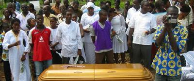 Burial in Divo