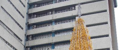 Weihnachtsbaum in Lagos