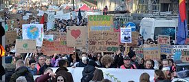Youth for Climate Streik Belgien qr