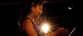 Kimberlé Crenshaw auf einer Gala