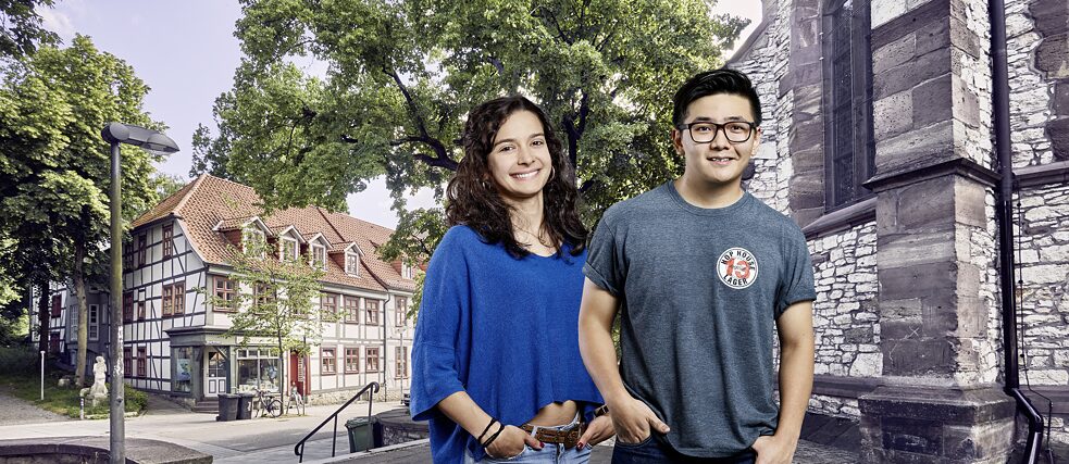 Elena and David, German Course