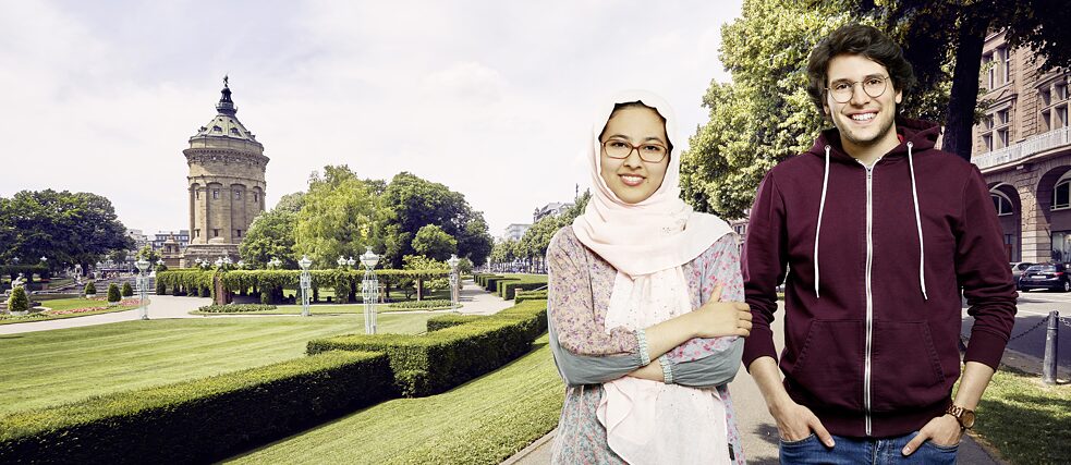 Haniye and Davide, German Course