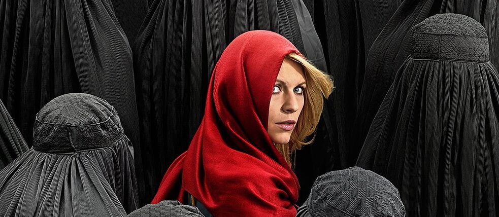Key art of the Showtime series "Homeland" 
