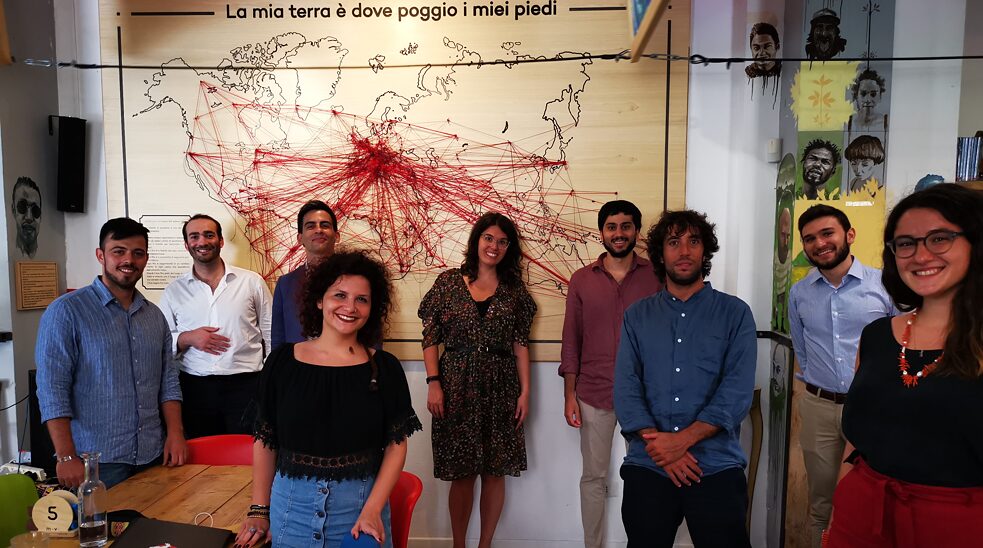 Gemeinschaftsbüro, Restaurant und kulturelles Zentrum „Moltivolti“ in Palermo