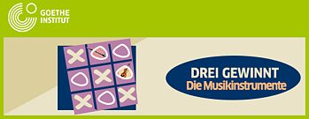 Drei Gewinnt – die Musikinstrumente