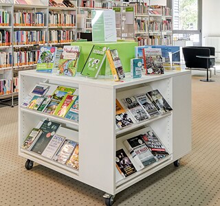 Goethe-Institut de Paris, la bibliothèque