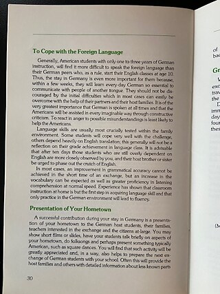 Article in GAPP Brochure 1980