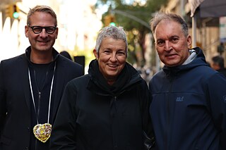 Jörg Schumacher, Dr. Carola Lentz at Block Party