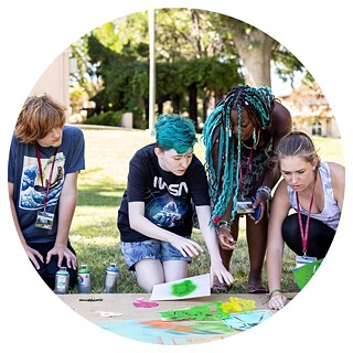 Students at GAPP Summercamp