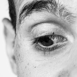 Augen in schwarz-weiß