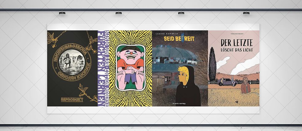 Cover der Graphic Novels Cover der Graphic Novels