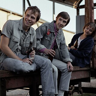 Scene from the film “Beyond the Blue Border”