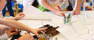 Kinder in der Bibliothek