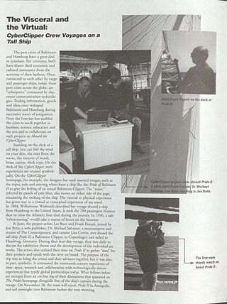 A magazine page on the Baltimore II