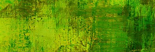 Green, abstract background painted on a canvas