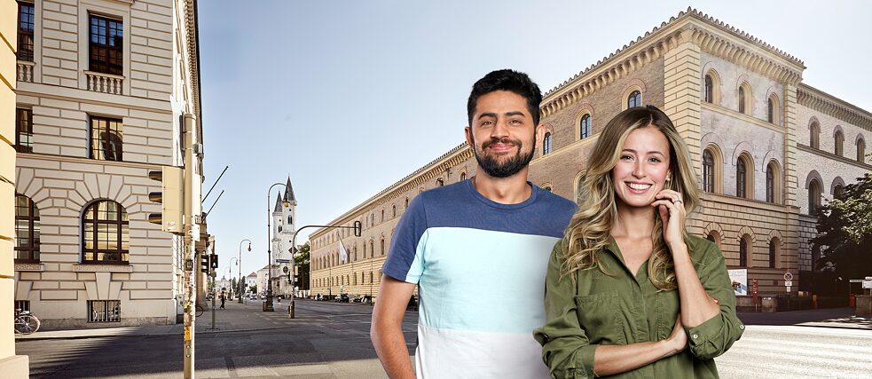 Syed and Aline, German Course