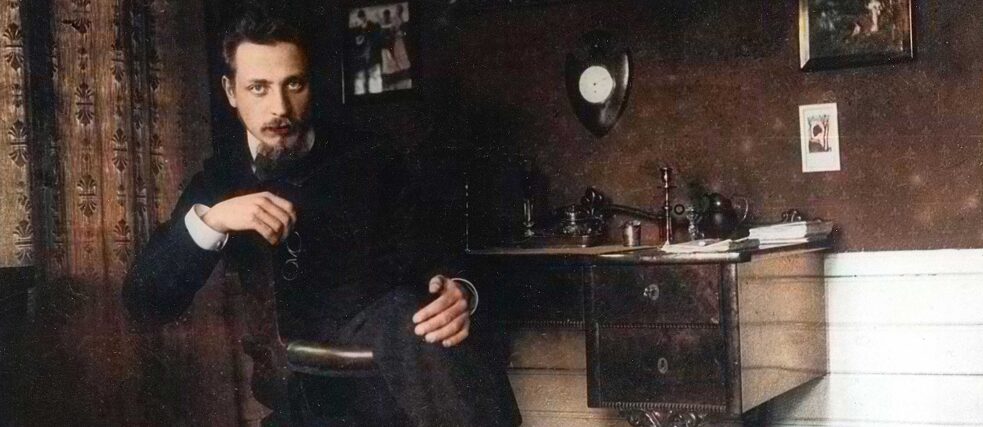 Porträt von Rainer Maria Rilke