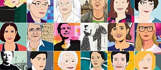 Portraits von Wissenschaftlerinnen