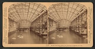 In the Great Sutro Baths, San Francisco, California