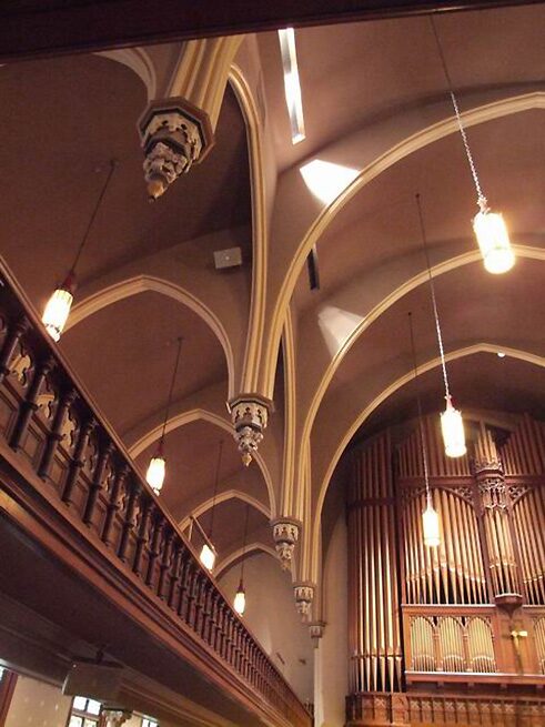 Calvary Baptist Church interior, 2006.	