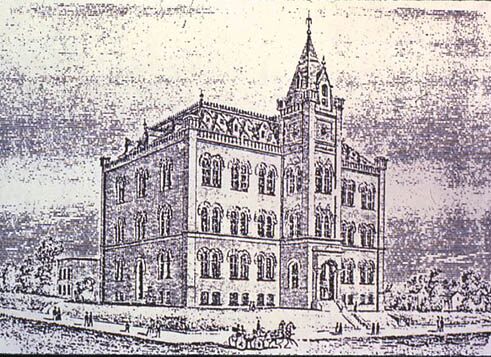 Engraving of Sumner School gives details about the time period. (n.d.)