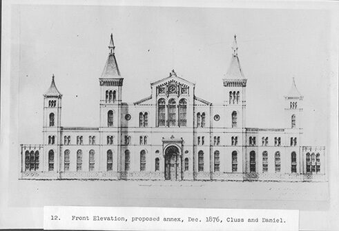 Front Elevation of the National Museum