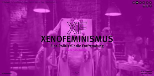 Laboria Cuboniks Xenofeminism | Screenshot (01.06.2017) Laboria Cuboniks Xenofeminism | Screenshot (01.06.2017)