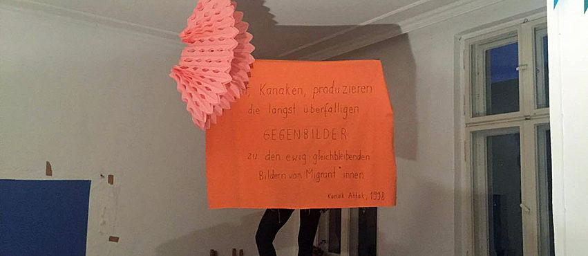 Anfertigung von „banner“
