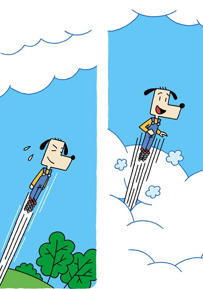 Pelle und Bruno - Wolkenkratzer
