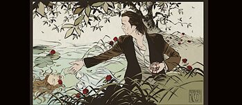 Porträt von Nick Cave