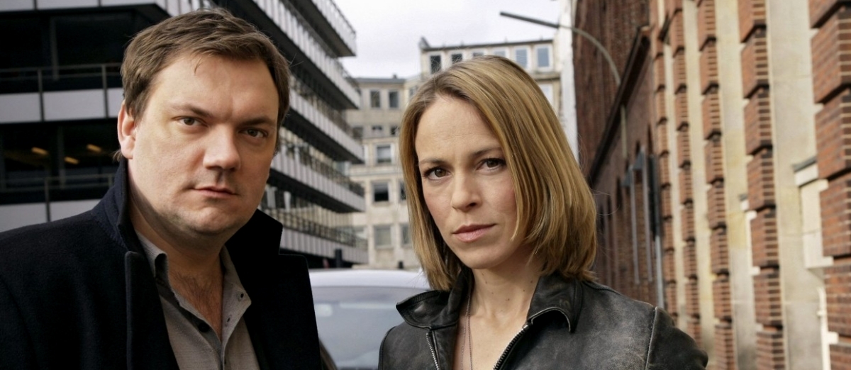 Bukow und König / Polizeiruf 110: Charly Hübner als Alexander Bukow und Anneke Kim Sarnau als Katrin König