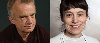 Porträts von Katharina Borchardt und Dominique Pinon