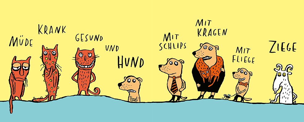 Eins zwei drei Tier Illustration "Eins zwei drei Tier" von Nadia Budde