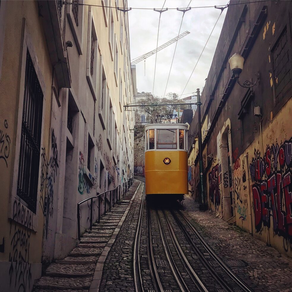Ascensor do Lavra, Lisbonne L'ascenseur, Ascensor do Lavra à Lisbonne