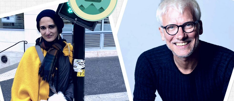 Santa im Interview mit Michael Adler von tippingpoints zu nachhaltiger Mobilität. #mobility #GoetheFSEcoChallenge Santa im Interview mit Michael Adler von tippingpoints zu nachhaltiger Mobilität. #mobility #GoetheFSEcoChallenge