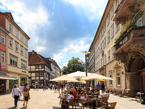 Weenderstrasse pedestrian precinct