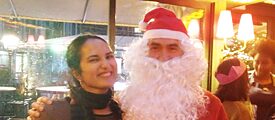 Santa und der Weihnachtsmann