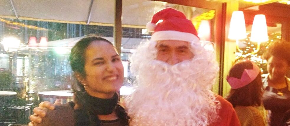 Santa und der Weihnachtsmann Santa und der Weihnachtsmann