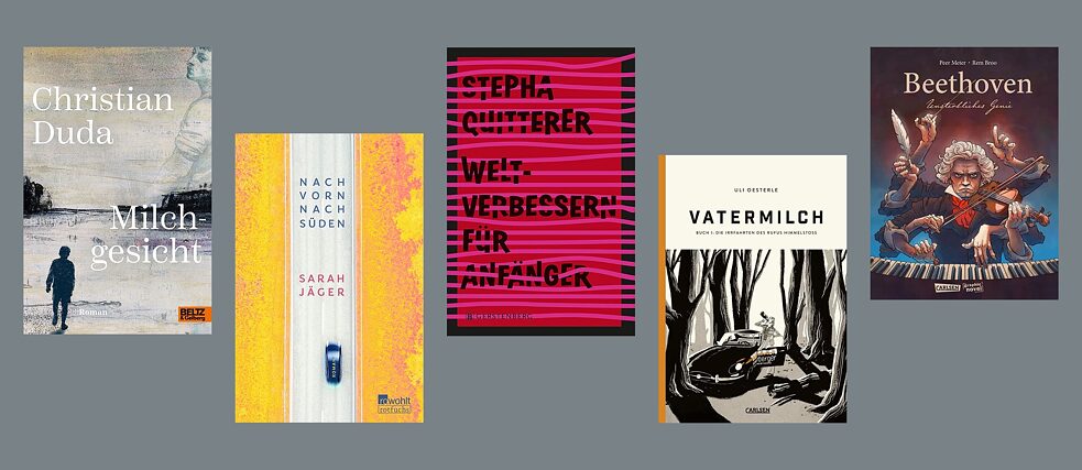 Cover der besprochenen Jugendbücher Cover der besprochenen Jugendbücher