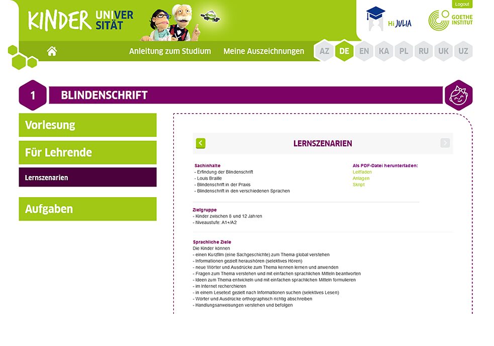 Für Lehrende