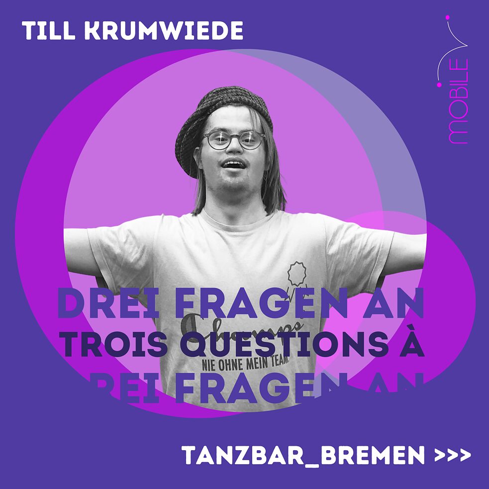 Drei Fragen an Till Krumwiede von tanzbar bremen