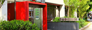 Vista externa do instituto.