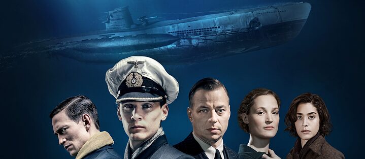 Titelbild Zuschnitt "Das Boot" SKY / Hulu Serie mit den Hauptdarstellern