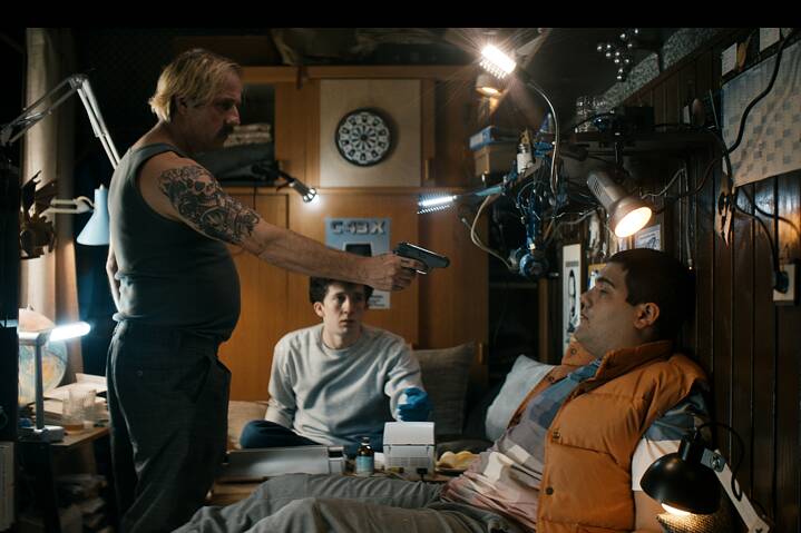 Still frame from the Netflix Series “How to sell drugs online (fast)”